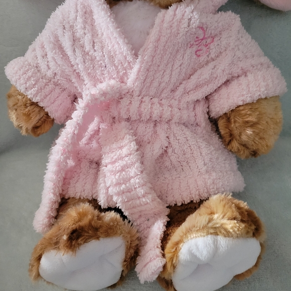 Build a Bear Workshop Pawlette Bunny Rabbit Tan Brown 15" Stuffed Animal Plush - Picture 3 of 7